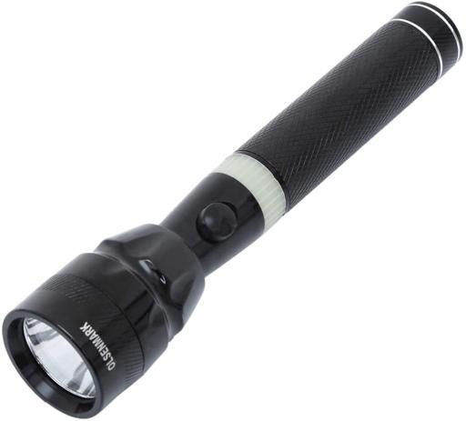 Olsenmark Rechargeable Led Flashlight, 170 Mm - High Quality Battery - Charged Up To 1,000 Times - SW1hZ2U6NDE0NDc4