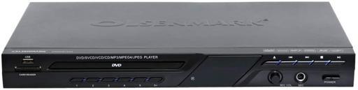 Olsenmark Dvd Player, 5.1 Ch Audio Output -Ir Remote Control - Multi Language Osd - Fast & Slow Motion