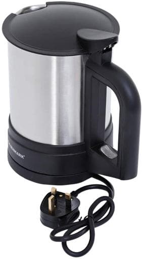 Olsenmark Electric Stainless Steel Kettle, 1.6L - Concealed Heating Element - Boil-Dry Protection
