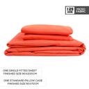 PARRY LIFE Fitted Sheet - SINGLE FITTED SHEET with 2 Pillow Cover 50x70 - 125 GSM MICRO FABRIC 180x220 - SW1hZ2U6NDE4MTcy