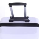 طقم حقائب سفر 3 حقائب مادة PP بعجلات دوارة (20 ، 24 ، 28) بوصة أبيض PARA JOHN - Novo 3 Pcs Trolley Luggage Set, White - SW1hZ2U6MzY1NTUz