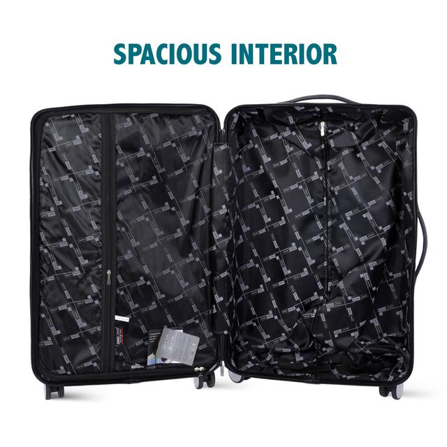 PARA JOHN Travel Luggage Suitcase Set of 3 - Trolley Bag, Carry On Hand Cabin Luggage Bag - SW1hZ2U6NDA3NzUx