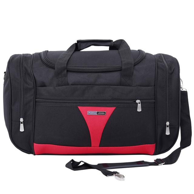 شنطة سفر (حقيبة سفر) - أسود  PARA JOHN Duffle Bag/Travel Bag - SW1hZ2U6NDMzMjc5
