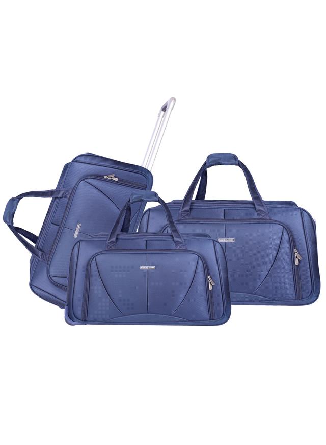 مجموعة شنط السفر لون أزرق 3Piece Duffle Bag Set /Travel Bag - Cabin Size Travel Duffel Bag - Holdall Duffle Carry Bag - PARA JOHN - SW1hZ2U6NDE5MTAy