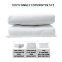 طقم سرير 3 قطع - أبيض PARRY LIFE 3 Pcs Comforter Set - SW1hZ2U6NDE3OTcw