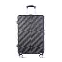 طقم حقائب سفر 3 حقائب مادة ABS بعجلات دوارة (20 ، 24 ، 28) بوصة أسود PARA JOHN - Abs Hard Trolley Luggage Set, Black - SW1hZ2U6NDM2NzQ0