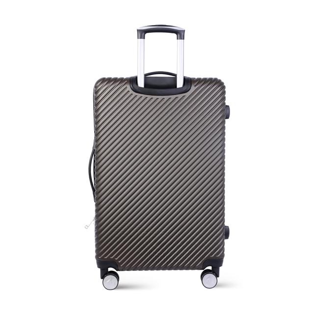 طقم حقائب سفر 3 حقائب مادة ABS بعجلات دوارة (20 ، 24 ، 28) بوصة لون القهوة PARA JOHN - ABS Hard Trolle Travel Luggage Suitcase Carry On Hand Cabin - Coffee - SW1hZ2U6NDA3NzQw