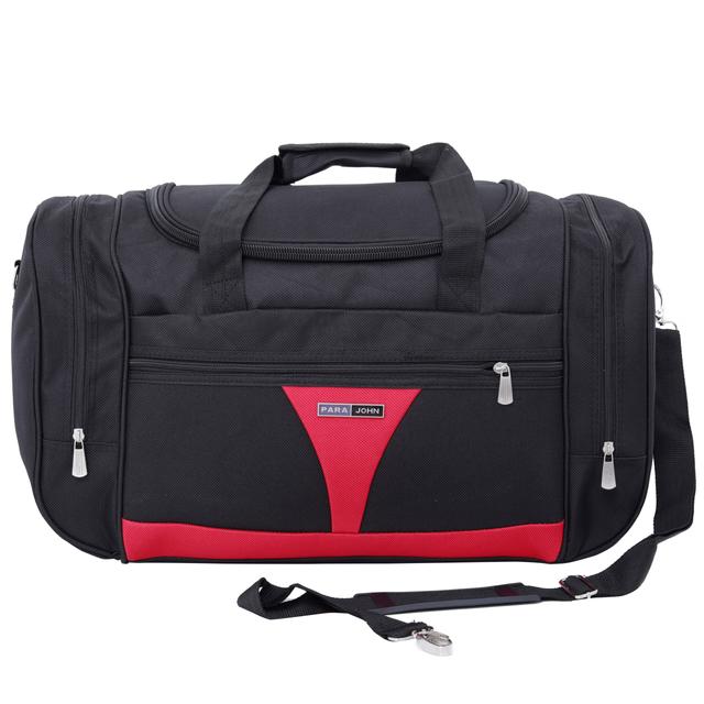 شنطة سفر (حقيبة سفر) – أسود  PARA JOHN Duffle Bag/Travel Bag - SW1hZ2U6NDMzMzAx