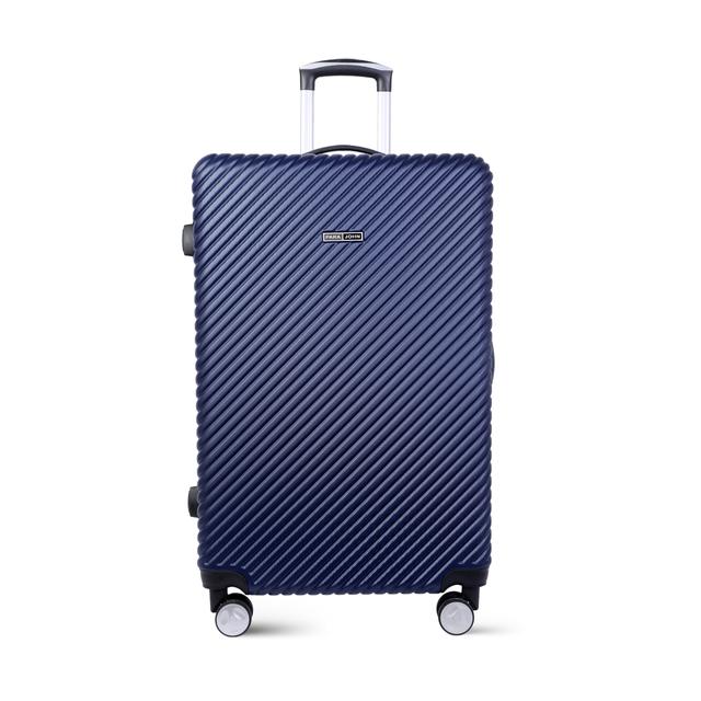 طقم حقائب سفر 3 حقائب مادة ABS بعجلات دوارة (20 ، 24 ، 28) بوصة كحلي PARA JOHN - Abs Hard Trolley Luggage Set, Navy - SW1hZ2U6MzY1NTg2