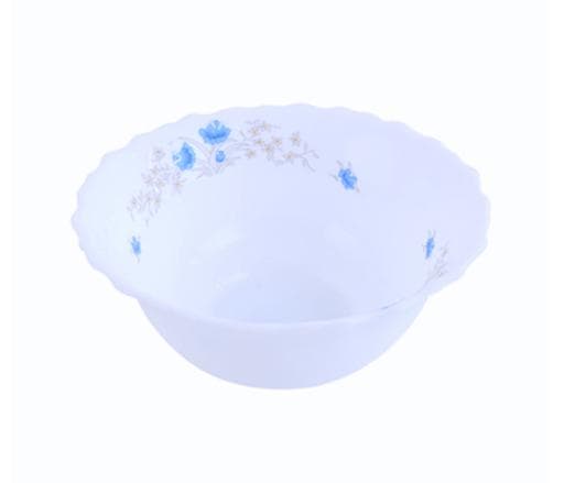 صحن شوربة أوبل وير 8 بوصة أبيض رويال فورد Royalford Opal Ware Romantic Soup Bowl, 8 Inch