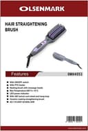 فرشاة الشعر الكهربائية Olsenmark Hair Straightener Brush