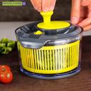 Royalford 1.5L Mini Salad Spinner - Healthy Eating Salad Spinner & Dresser For Lettuce Herbs - SW1hZ2U6NDA1ODc0