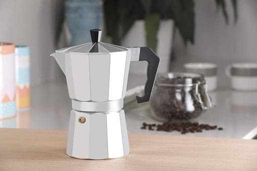 Royalford Italian Espresso Coffee Maker - Italian Style Stovetop Pot With Gasket And Filter Included
