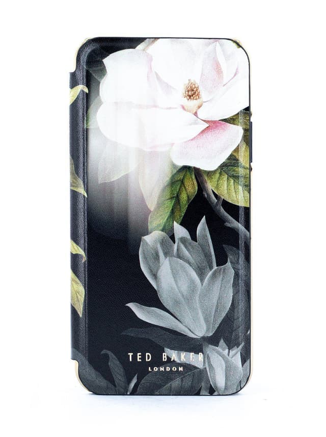 Ted Baker iPhone 11 Pro - Folio Case - Elegant Drop Protection Cover, Wireless Charging Compatible - Opal