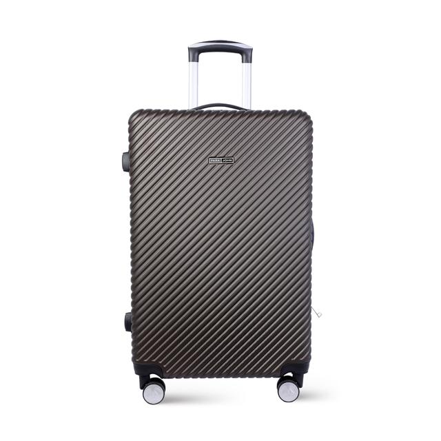 طقم حقائب سفر 3 حقائب مادة ABS بعجلات دوارة (20 ، 24 ، 28) بوصة لون القهوة PARA JOHN - ABS Hard Trolle Travel Luggage Suitcase Carry On Hand Cabin - Coffee - SW1hZ2U6NDA3NzMy