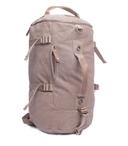 حقيبة ظهر جلد لون بيج Leather Canvas Backpack - Canvy - SW1hZ2U6NDE2NjUw