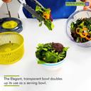 Royalford 1.5L Mini Salad Spinner - Healthy Eating Salad Spinner & Dresser For Lettuce Herbs - SW1hZ2U6NDA1ODgw