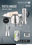 Royalford Puttu Maker - Stainless Steel Food Grade Material