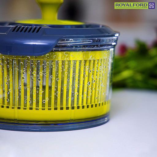 جهاز تدوير السلطة بسعة 1.5 لتر Mini Salad Spinner - Royalford - SW1hZ2U6NDA1ODc2