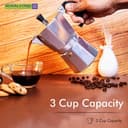 ماكينة صنع القهوة الإيطالية Italian Espresso Coffee Maker - Royalford