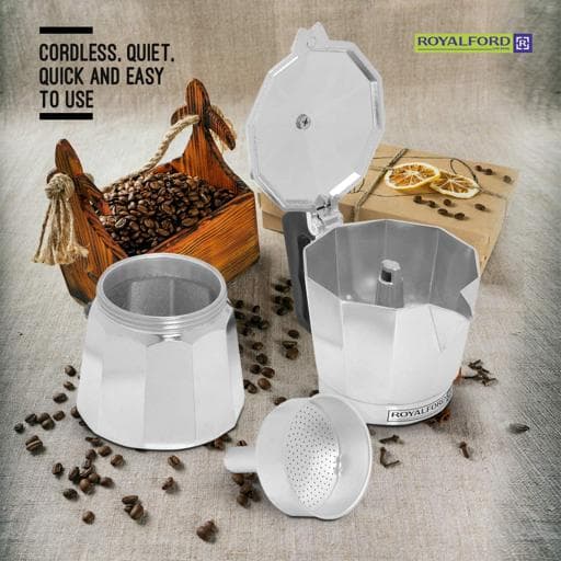 ماكينة صنع القهوة الإيطالية Italian Espresso Coffee Maker - Royalford