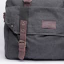 حقيبة وشنطة لابتوب لون أسود قياس 13.3 انش Canvas Messenger Backpack - Canvy - 181533