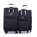 شنطة سفر (حقيبة سفر) عدد 4 – أسود  ABRAJ Travel Luggage Suitcase - SW1hZ2U6NDIxMzIw