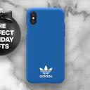 Adidas - Originals Moulded Case for iPhone XS/X - Bluebird - SW1hZ2U6MzU4OTUw