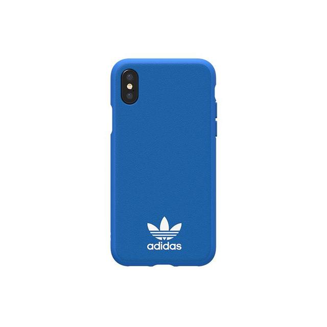 كفر موبايل أصلي بشعار أديداس لون بترولي - Originals Moulded Case for iPhone XS/X - Adidas - SW1hZ2U6MzU4OTQ4