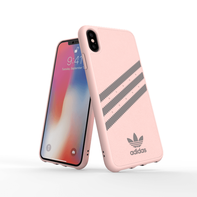 Adidas - 3 Stripes Case for iPhone XS Max - Gazelle Pink