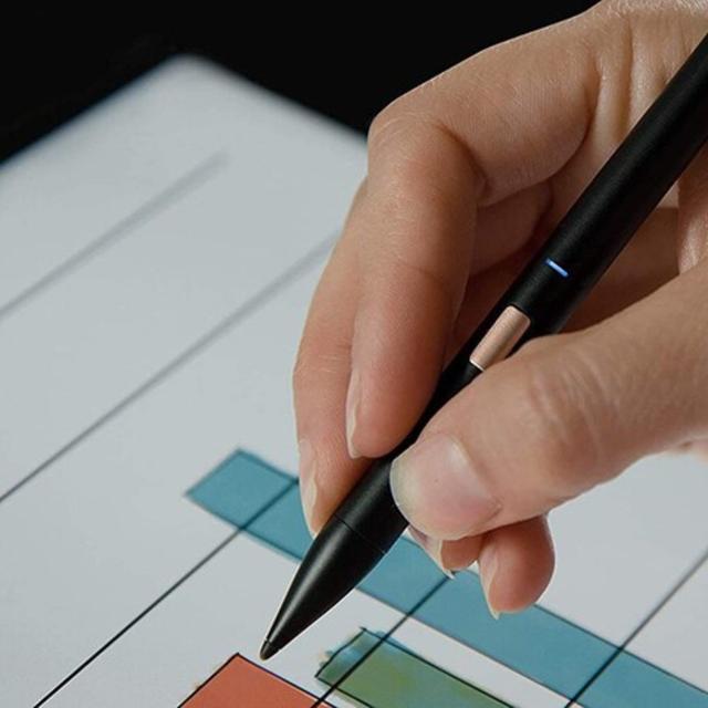 Adonit NOTE 2 Digital Stylus (Clip Free) - Dust & Waterproof, 24 Hrs Battery Life, Native Palm Rejection for iPad Pro 3rd/4th Gen, iPad 6/7/8th Gen, iPad Air 3rd/4th Gen, iPad Mini 5th Gen - Black