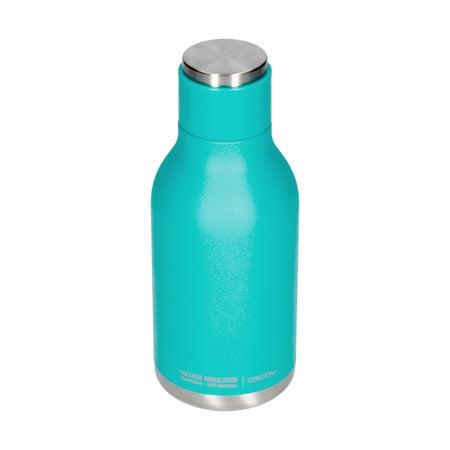 Asobu - Urban Insulated and Double Walled 16 Ounce 24hrs Cool Stainless Steel Bottle - Turquoise - SW1hZ2U6MzU5NDg0