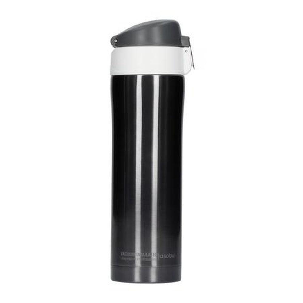 ترمس حراري -1.25 لتر- دخاني فاتح  - Diva Insulated Vacuum Beverage Thermos Container - Asobu