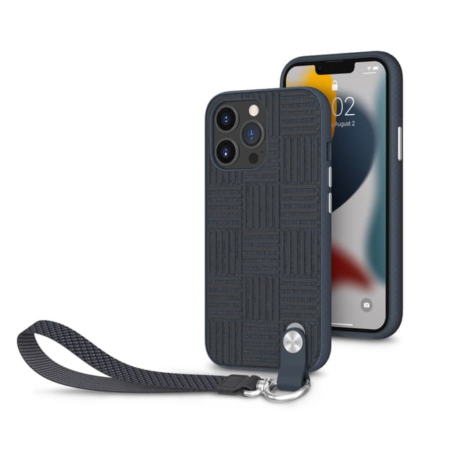 كفر سيلكون لهاتف iPhone 13 Pro لون كحلي ALTRA Apple iPhone 13 Pro Case AntiMicrobial Slim Shell Cover - Moshi