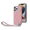 كفر سيلكون لهاتف iPhone 13 Pro لون زهري ALTRA Apple iPhone 13 Pro Case AntiMicrobial Slim Shell Cover - Moshi
