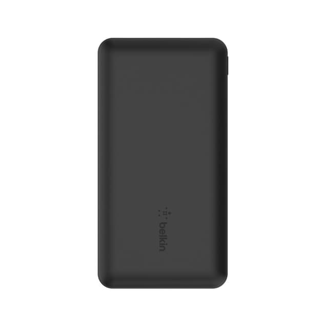 Belkin BoostCharge Power Bank 10K mAh - 15W Quick Charge 2xUSB-C, 2xUSB-A ports for Apple iPhone 12/11 Pro Max/12/11 Pro/12 Mini/12/11/XR/XS/X Max/8/8 Plus iPad Pro/iPad Mini - Black