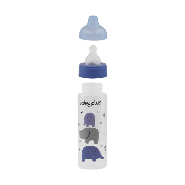 Baby Plus 8Oz Regular Bottle - Breast Like Tent - Leak Proof - Non-Toxic And Food Grade Material - SW1hZ2U6NDEzMDc2