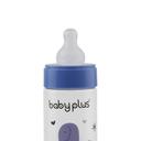 Baby Plus 8Oz Regular Bottle - Breast Like Tent - Leak Proof - Non-Toxic And Food Grade Material - SW1hZ2U6NDEzMDgw