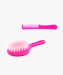 مشط شعر للأطفال عدد 2  Baby Plus 2Pcs Baby Hair Brush & Comb Set