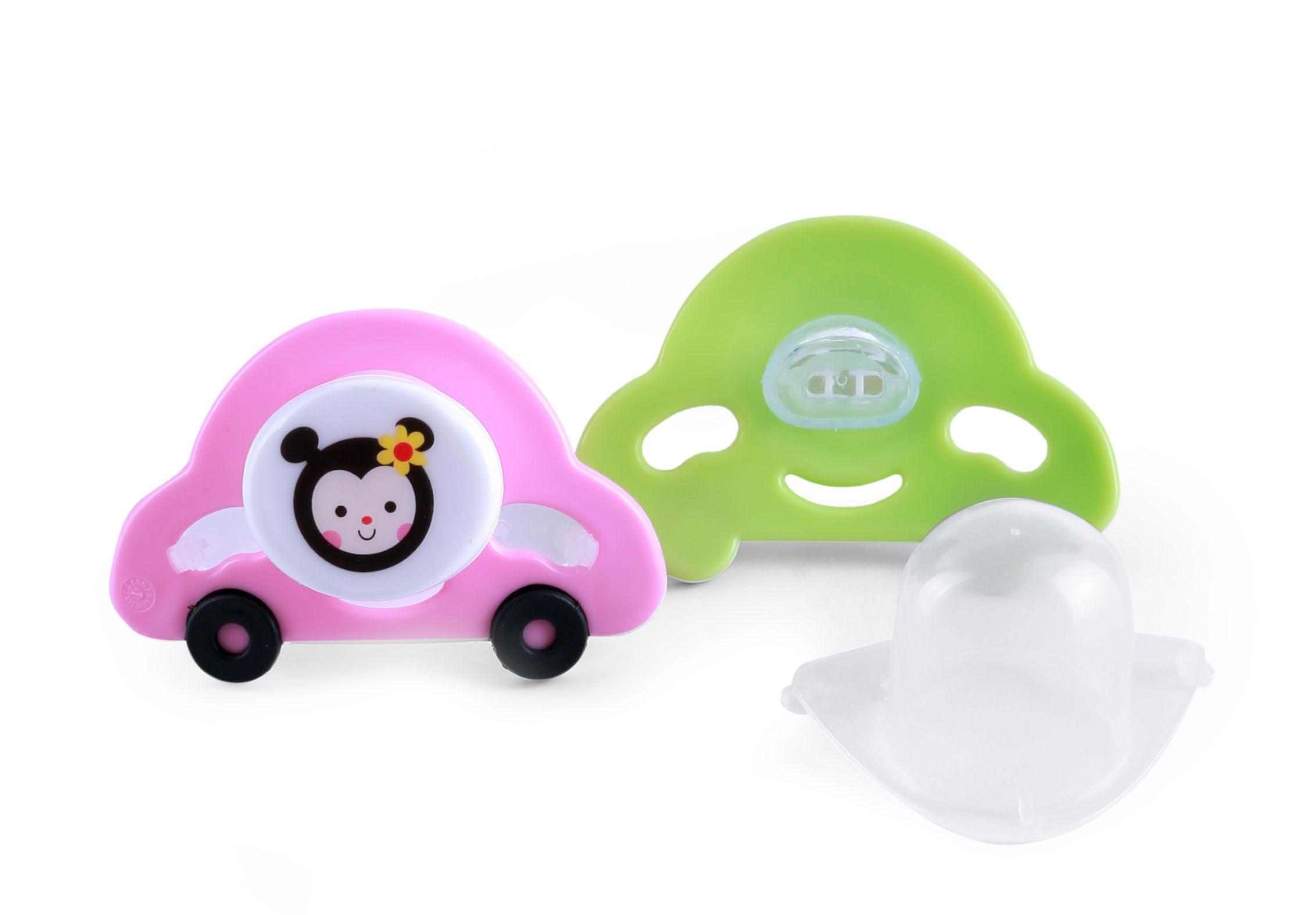 Baby Plus 2Pcs New Born Baby Pacifier - Baby Soothers With Self Sterilising Fits All Soothers