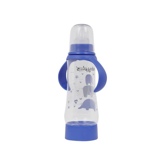 Baby Plus 8Oz Bottle With Nipple - Infant Feeding Bottle - Breast Like Tent - Bpa Free - Leak Proof - SW1hZ2U6NDEzMDYw