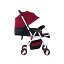 Baby Plus Wine & Red Stroller Cum Pram, 0-36 M - SW1hZ2U6NDIyNTk1