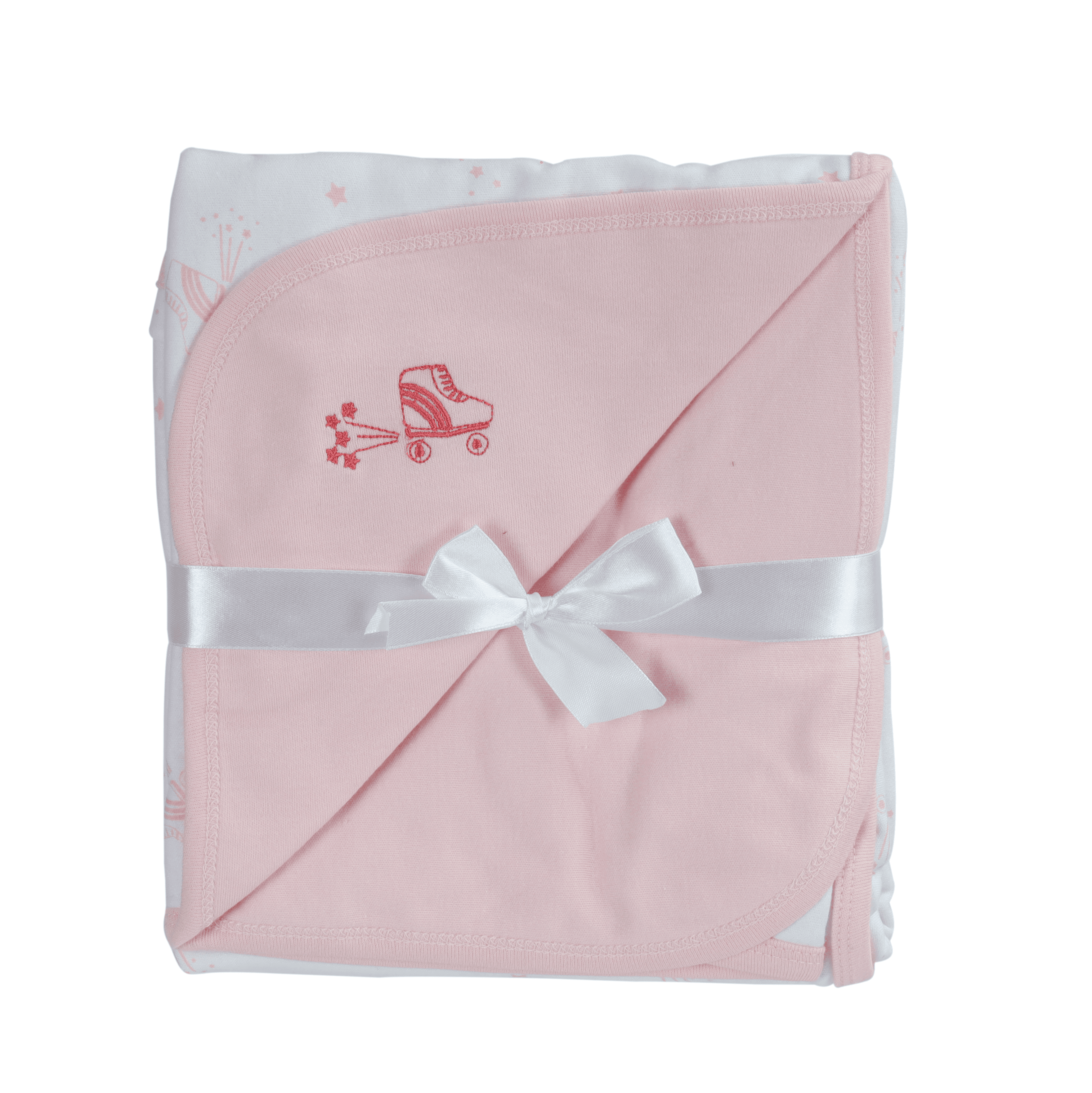 بطانية بيبي - وردي Baby Plus 12Pcs Baby Blanket