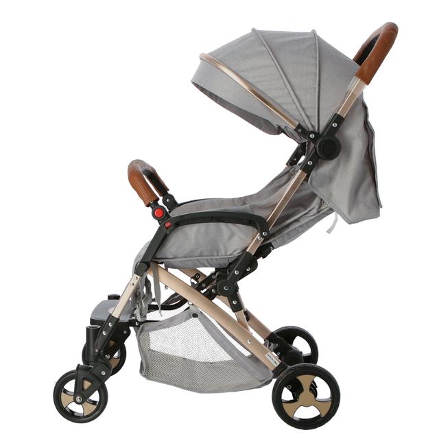 عربة أطفال رمادي Baby Stroller, Strollers, Kids Stroller, Best Quality - Baby Plus - SW1hZ2U6NDMyODY2