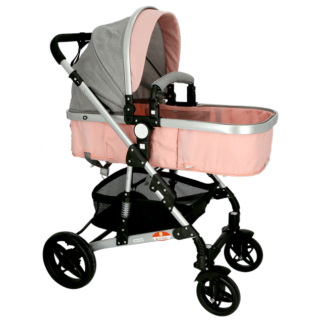 Baby Plus Baby Stroller - 3 In 1 Pram Stroller - Strollers, Kids Stroller, Best Quality Stroller - SW1hZ2U6NDIxMjQ1