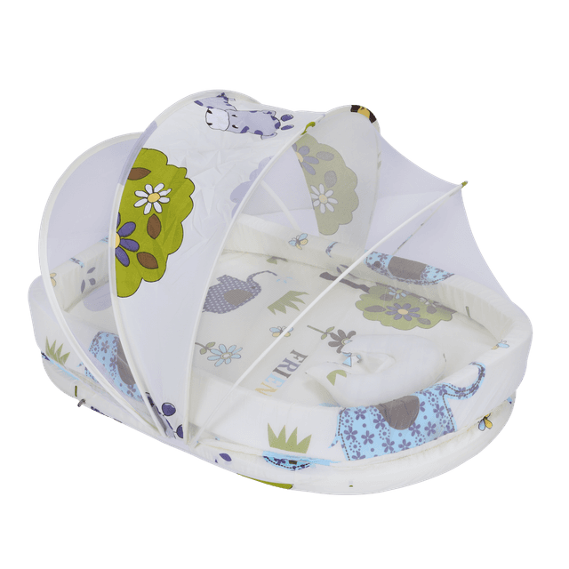 سرير أطفال محمول مع ناموسية  Baby Plus Portable Folding Baby CribBaby Bed Bag