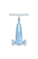 سكوتر ثلاثي العجلات للأطفال بأضواء ليد -أزرق Glow Kids Scooter -  Adjustable height, 3-wheels design, Stomp brake system - Bird