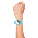 كفر سوار اير تاغ قابل للتعديل - أزرق -  Apple AirTag Kids Bracelet | Secures Most Wrist Size, Sweat and Water Resistant| - Case mate - SW1hZ2U6MzYwMzc4