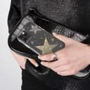 كفر موبايل مضاد للصدمات بنمط النجوم المتعددة - شفاف - iPhone 13 Pro - Sheer Superstar - Clear w/ Antimicrobial