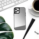 Casetify MIRROR Apple iPhone 12 / 12 Pro Case - Reflective Mirror Case, Shockproof TPU Bumper, Slim & LightWeight, Wireless & MagSafe Charging Compatible - Silver - SW1hZ2U6MzYwNjA5